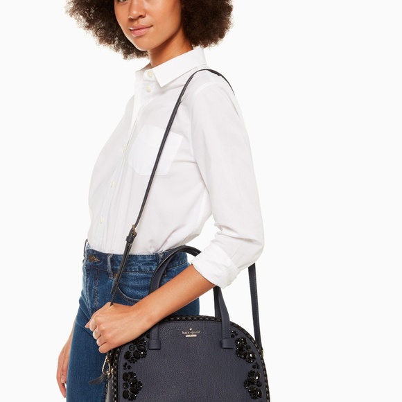 Kate Spade Embellished Anderson Way Reiley Satchel - Picture 2 of 4